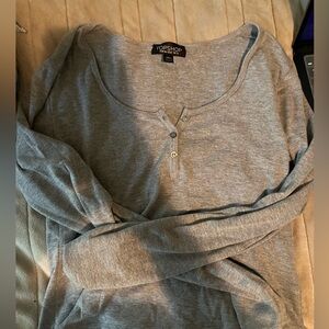 Top shop long sleeve shirt